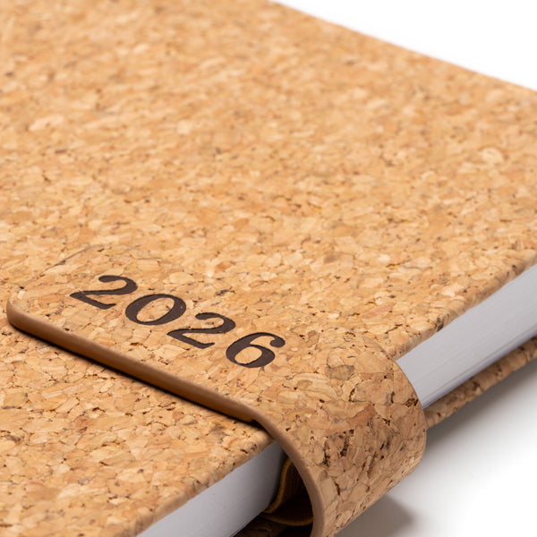 📖 Agenda A5 en Corcho con Cubierta Magnética – Elegancia Natural-VASIR