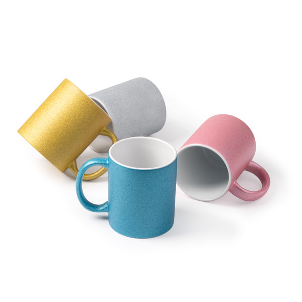 ✨ Taza de Cerámica Efecto Purpurina – 350 ml ✨FIONA