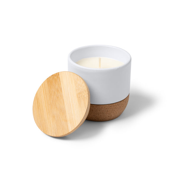 🕯️ Vela Aromática Vainilla con Recipiente de Cerámica ✨SILKEN