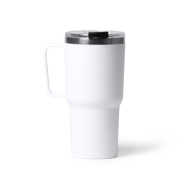 ☕ Taza de Doble Capa Acero Inoxidable – 600 ml ✨KENCHER