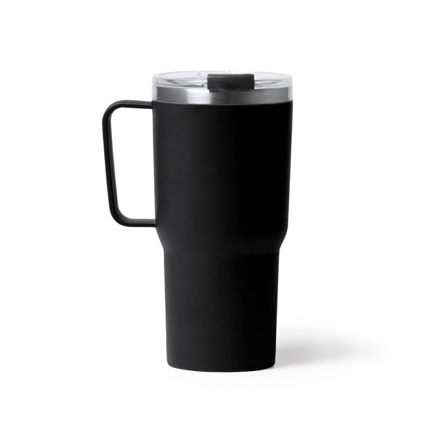 ☕ Taza de Doble Capa Acero Inoxidable – 600 ml ✨KENCHER