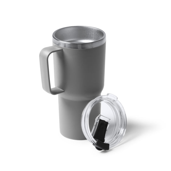 ☕ Taza de Doble Capa Acero Inoxidable – 600 ml ✨KENCHER