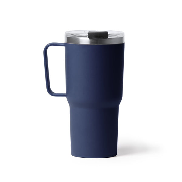 ☕ Taza de Doble Capa Acero Inoxidable – 600 ml ✨KENCHER