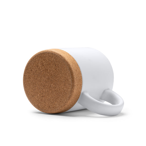 ☕ Taza de Cerámica con Base de Corcho – 320 ml ✨BANKET
