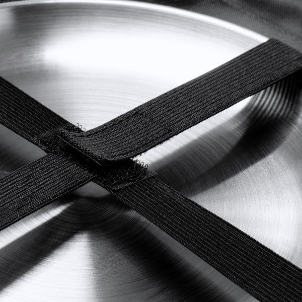 🍴 Set de Cubiertos y Platos en Acero Inoxidable con Funda RPET- TRIVOR