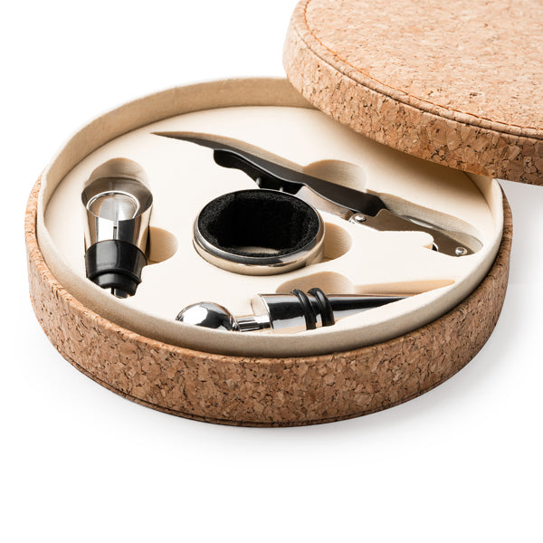 🍷 Set de Vino con Accesorios de Acero Inoxidable- VENET