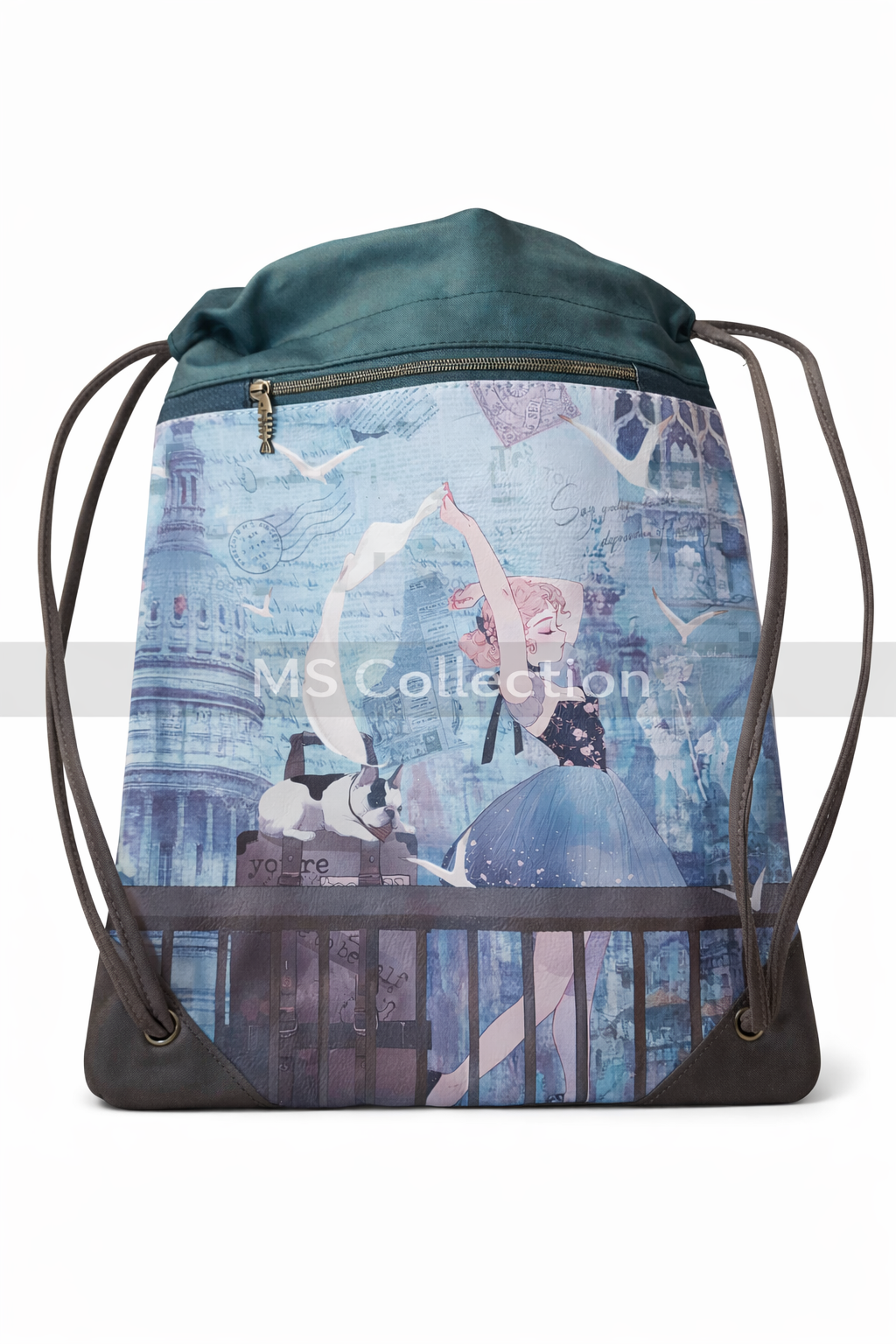 Mochila tipo saco .Estilo, ligereza y funcionalidad B-826