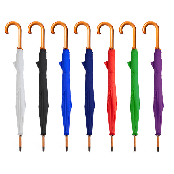 ☔ Paraguas con Mango y Bastón de Madera- LYSE