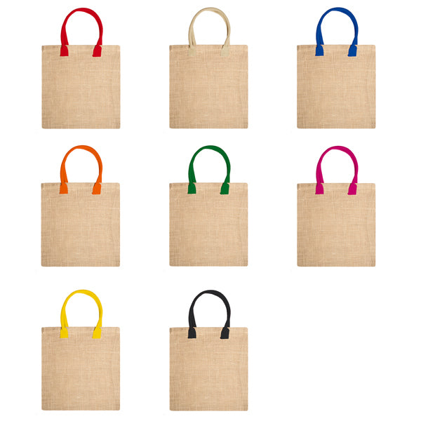 👜 Bolsa de Yute Natural con Asas de Algodón – NIMES