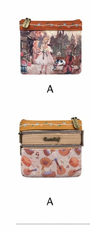 Monedero Sweet Candy con diseño de muñeca C-123