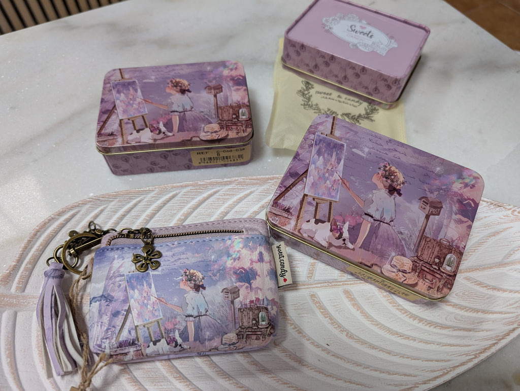 Compact Wallet with Fringe C-068-03#