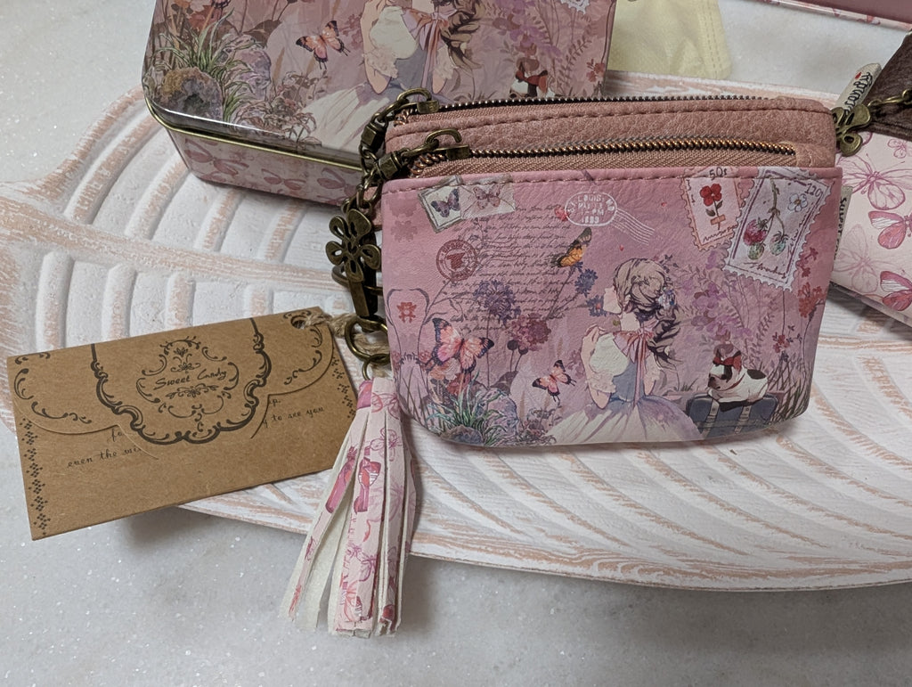 Compact Wallet with Fringe C-068-03#