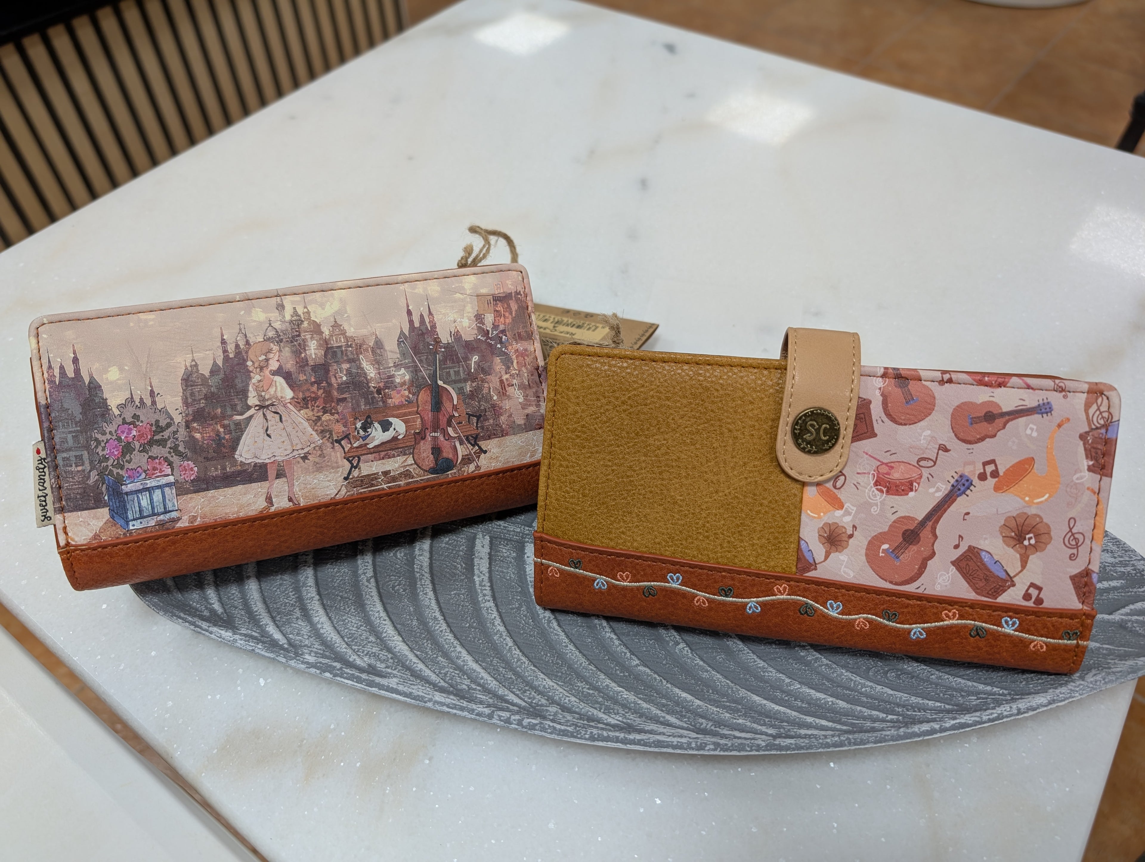 Cartera Billetera C-348-3#