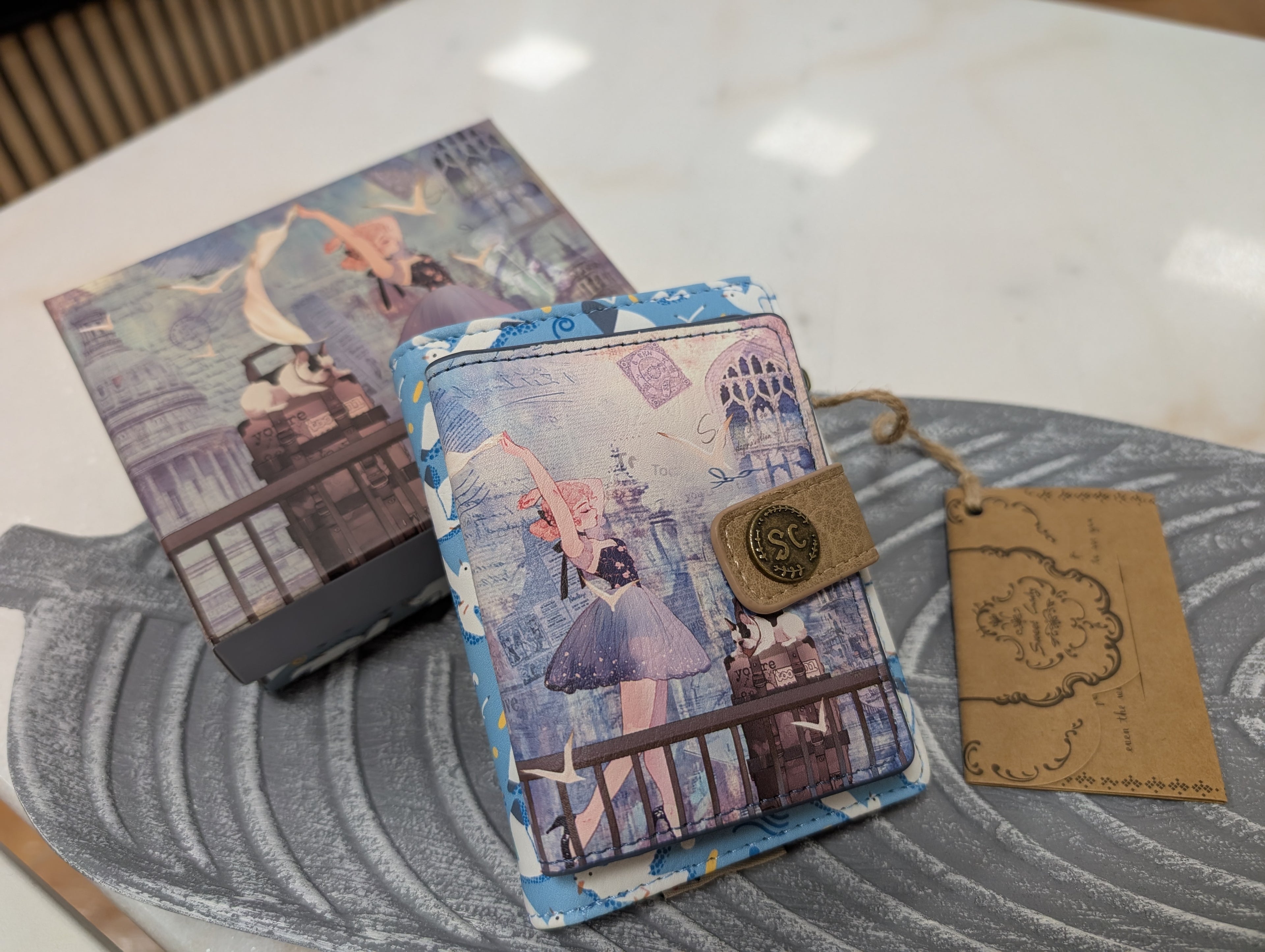 Cartera con tarjetero C-360-03#