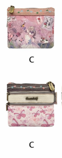 Monedero Sweet Candy con diseño de muñeca C-123