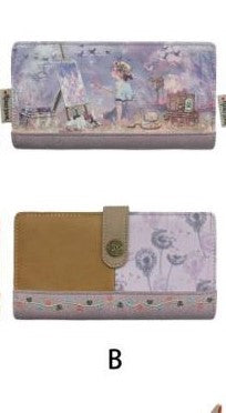 Cartera Billetera C-348-3#