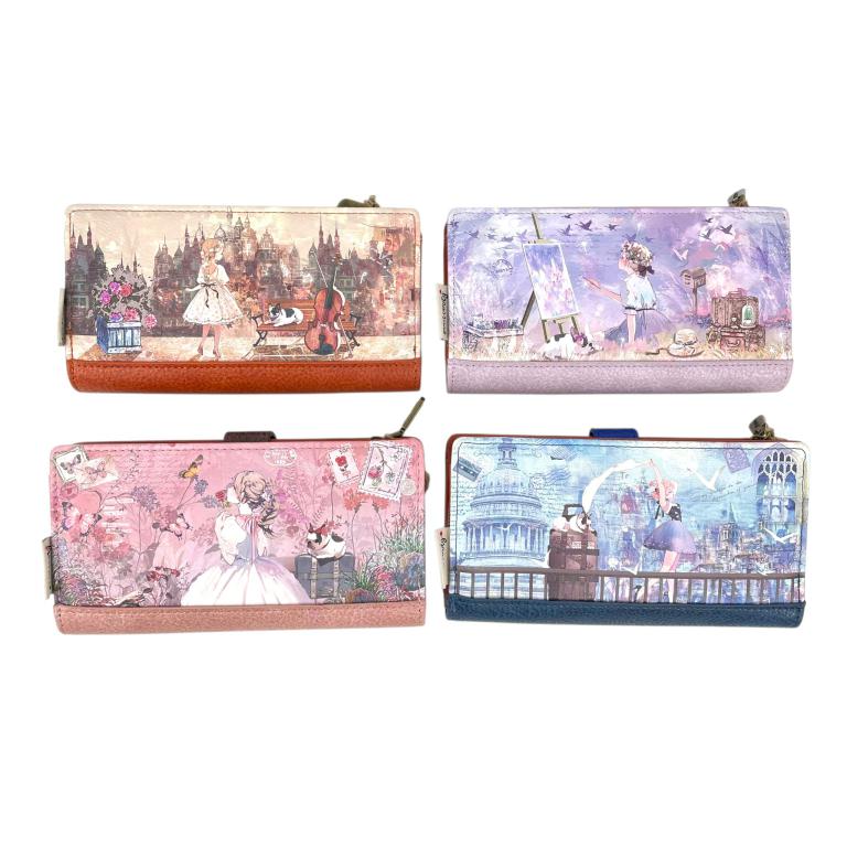 Cartera Billetera C-348-3#