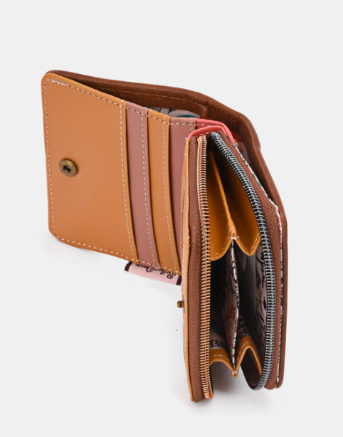 Tarjetero pequeño  Compacto, elegante y con personalidad