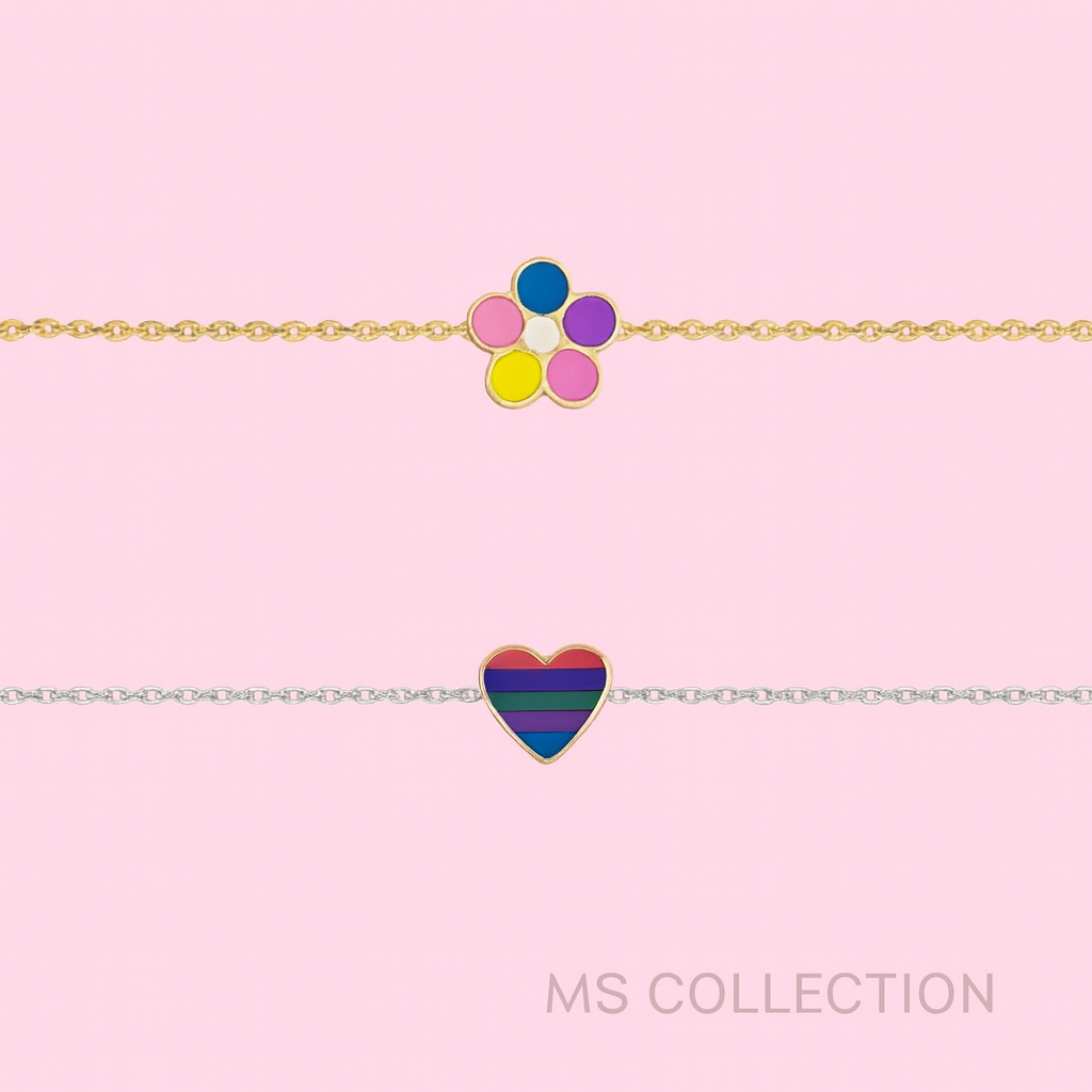 ✨ Pulseras infantiles de acero inoxidable ✨ *351216*