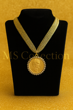 Collar con Medallón Intercambiable