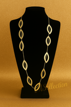 Collar Largo con Anillos de Zamak