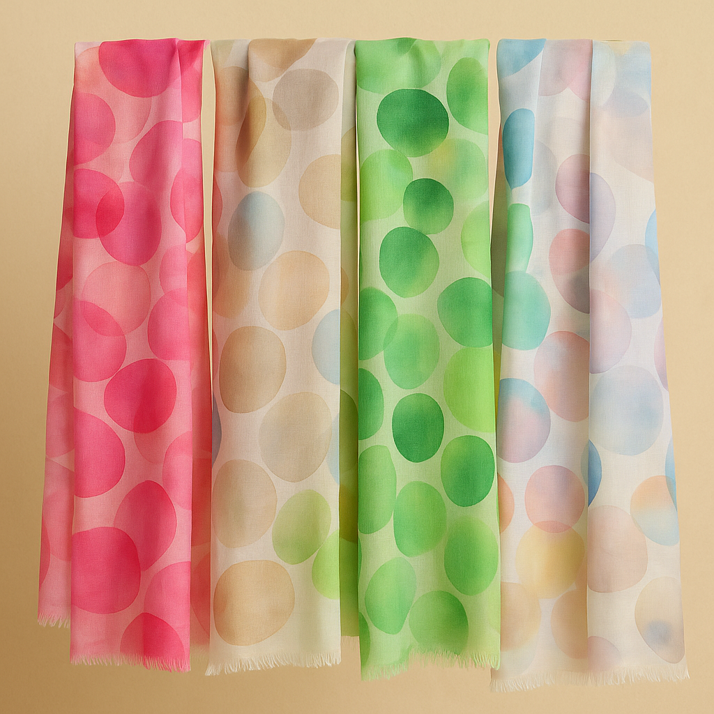 Pañuelos bufanda de viscosa 100% – Colores de otoño 🍂✨