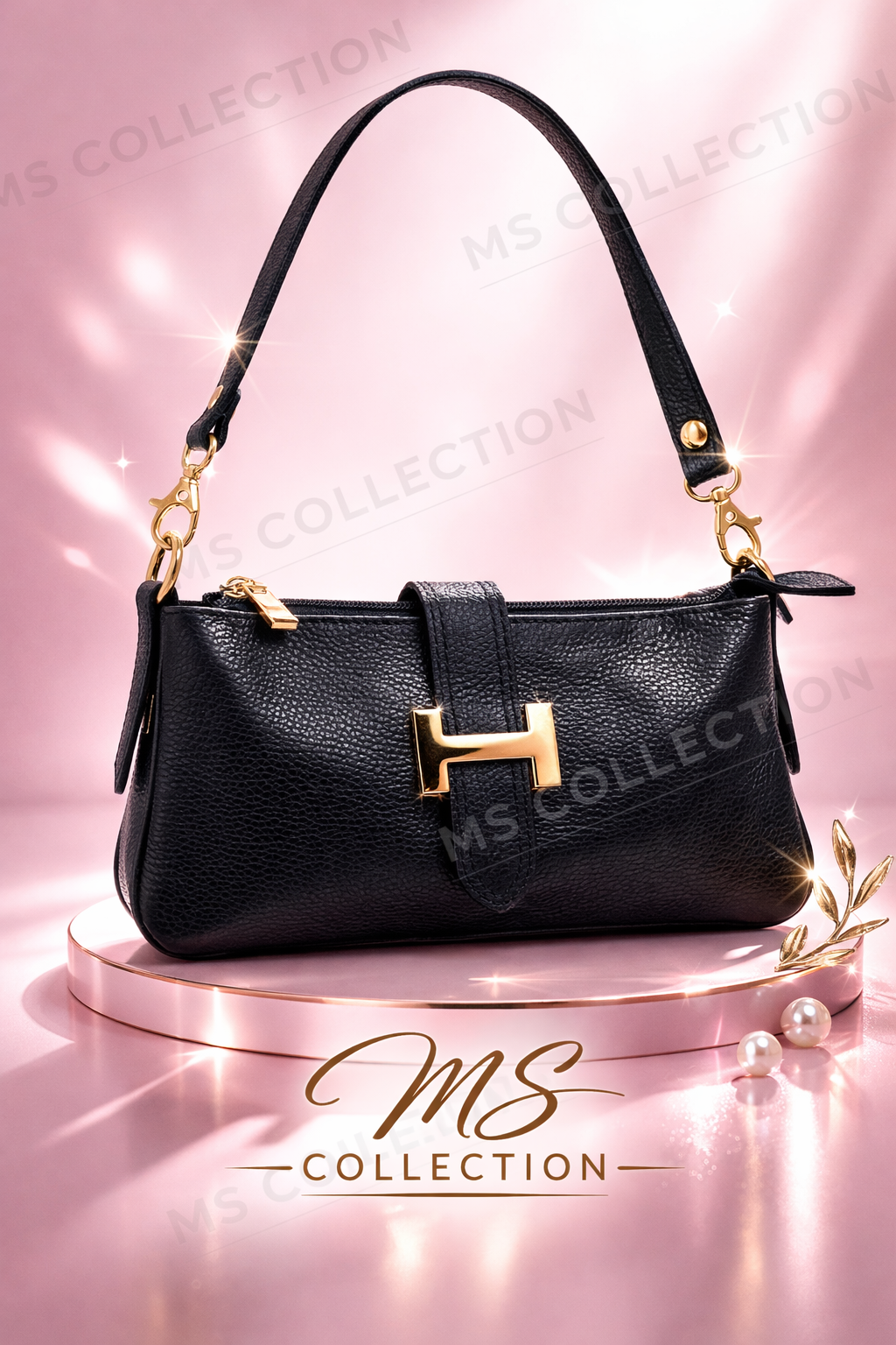 Bolso Mini Luxe H Gold – Elegancia Compacta que Enamora