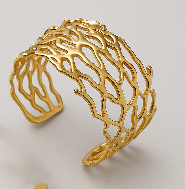 Pulsera ajustable en acero inoxidable