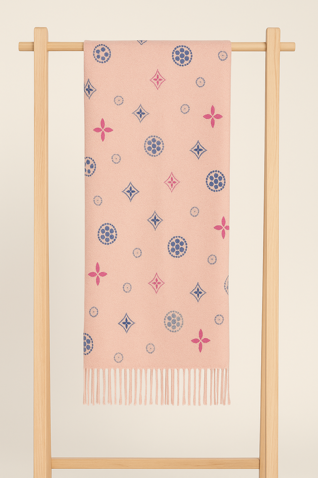 Shawl Frisé Suave – Diseño Moderno y Tamaño Extra