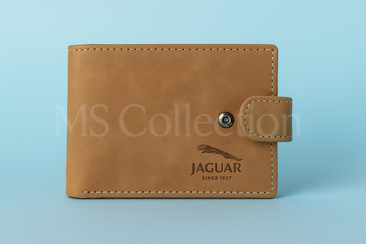 Cartera de Hombre Jaguar con Protección RFID 🐆✨