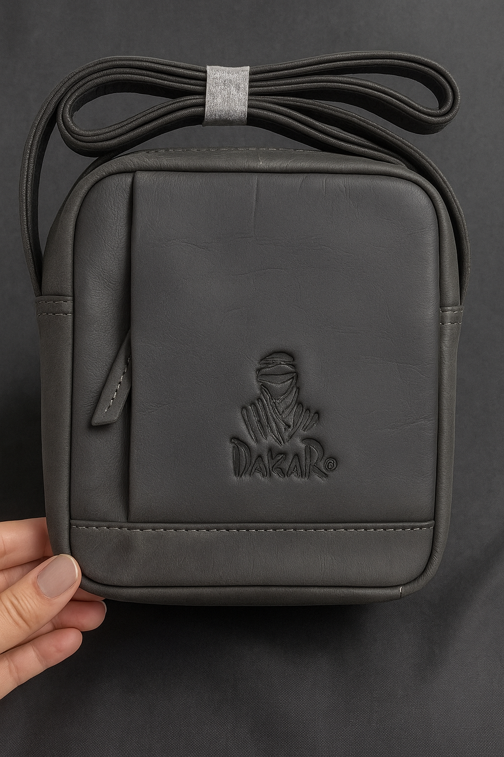 Bandolera Dakar de Cuero – Tamaño Grande 17×19