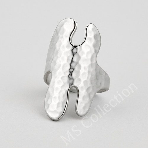 Anillos Acero Dorado y Plateado | MS Collection *700250*