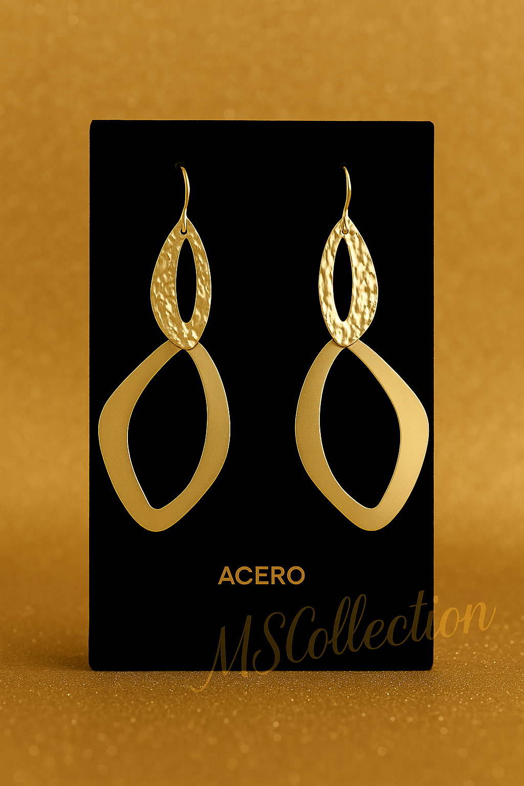 Pendientes de Lujo Bañados en Cobre – Elegancia Exclusiva