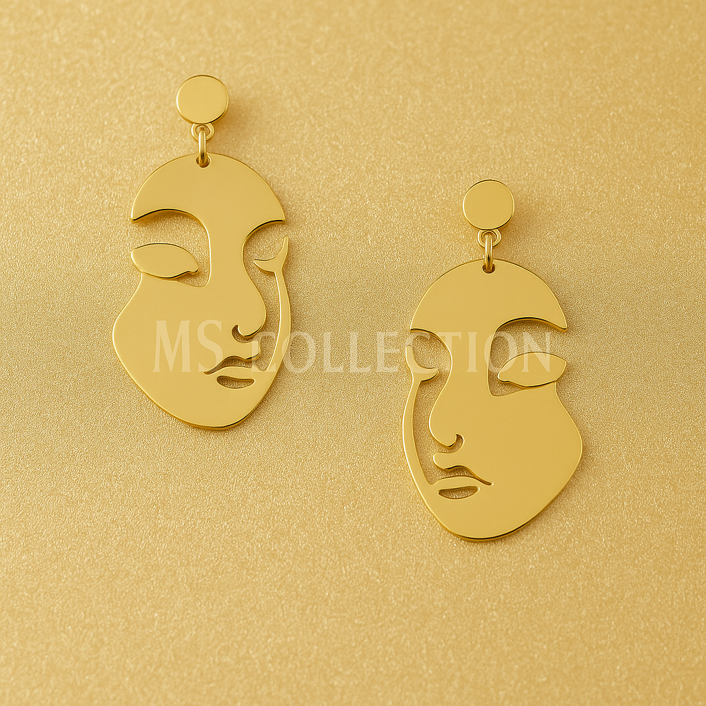 Pendientes de Acero Inoxidable Premium con Detalles Elegantes y Perla