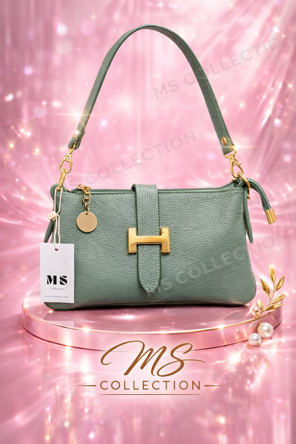 Bolso Mini Luxe H Gold – Elegancia Compacta que Enamora