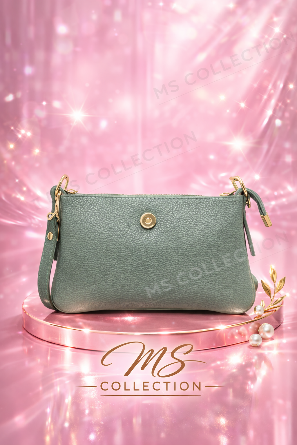 Bolso Mini Luxe H Gold – Elegancia Compacta que Enamora