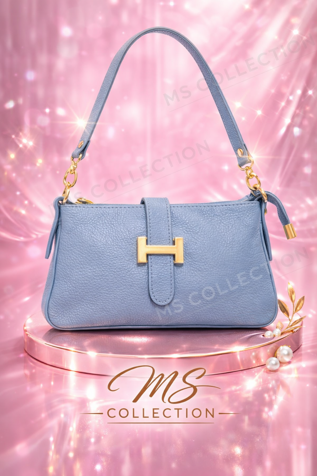 Bolso Mini Luxe H Gold – Elegancia Compacta que Enamora