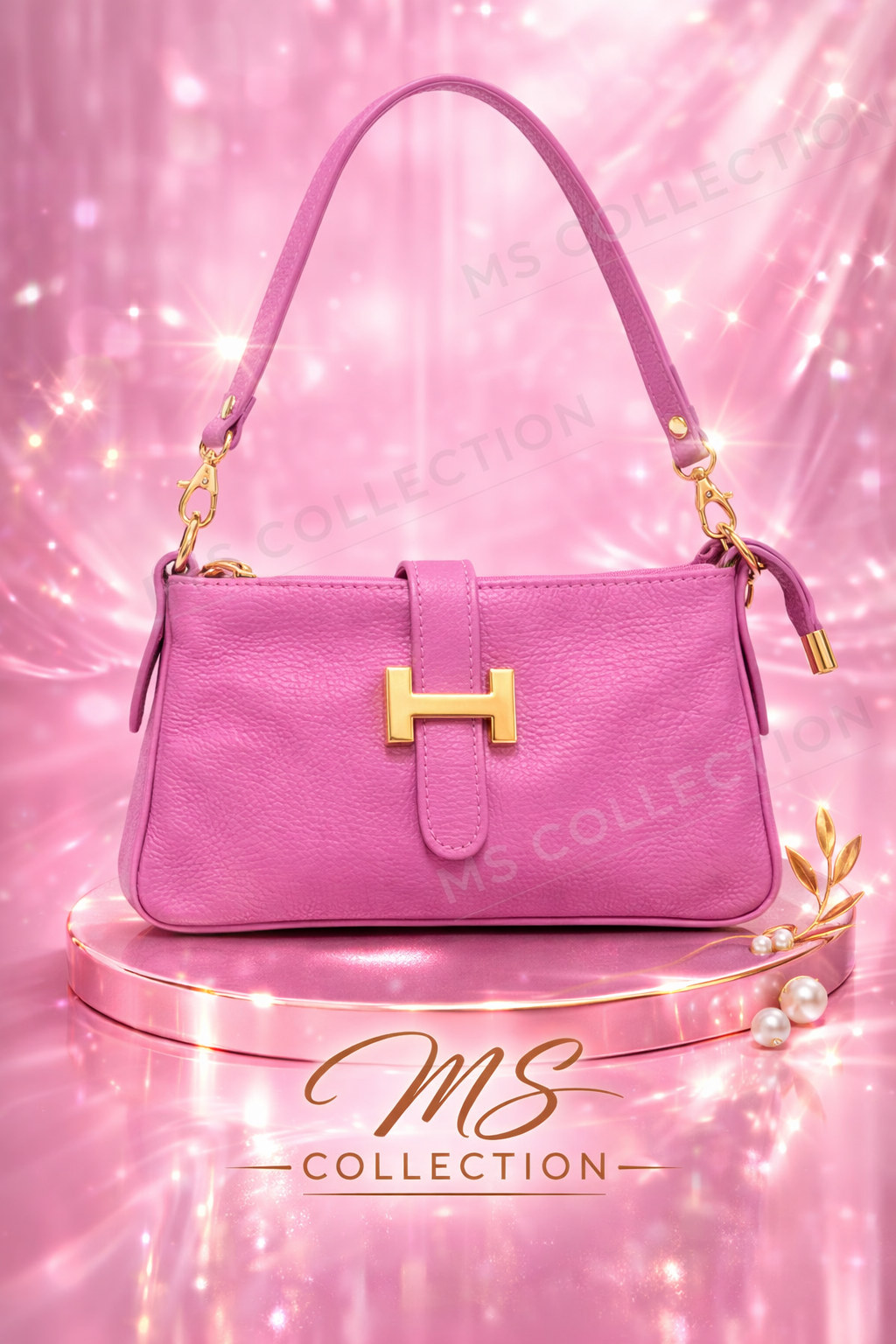 Bolso Mini Luxe H Gold – Elegancia Compacta que Enamora