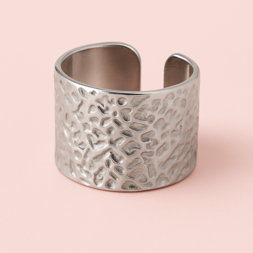 Anillos Ajustables Acero Inoxidable Dorados y Plateados