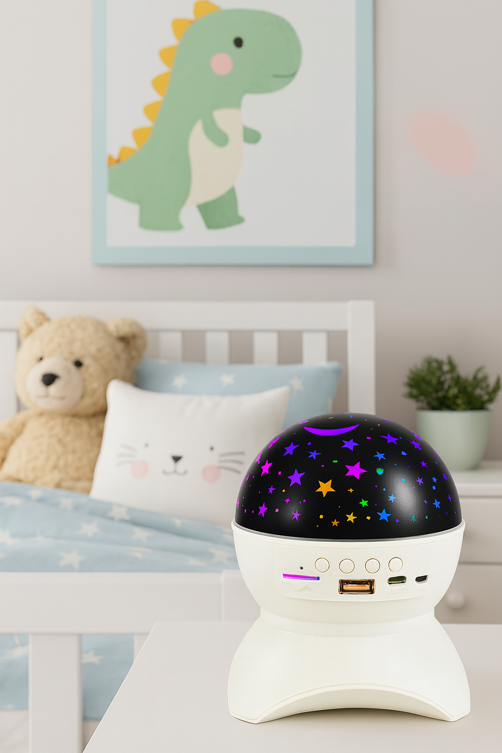 Proyector de Estrellas LED XY-890 con Música y Bluetooth
