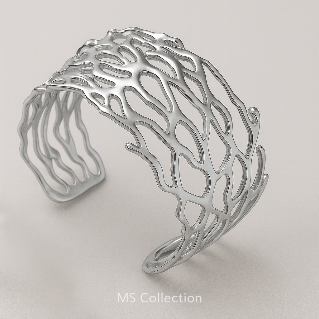 Pulsera ajustable en acero inoxidable