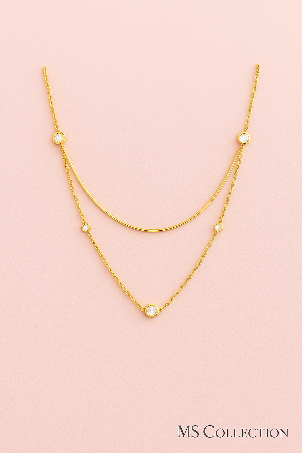 Collares de acero inoxidable con dijes únicos