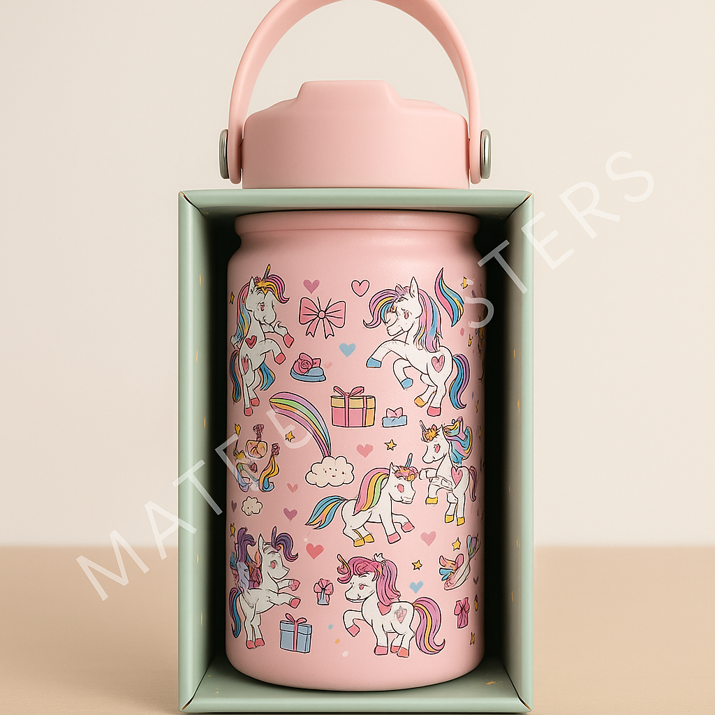 Botellas Térmicas Infantiles 350ml – Diseños Divertidos