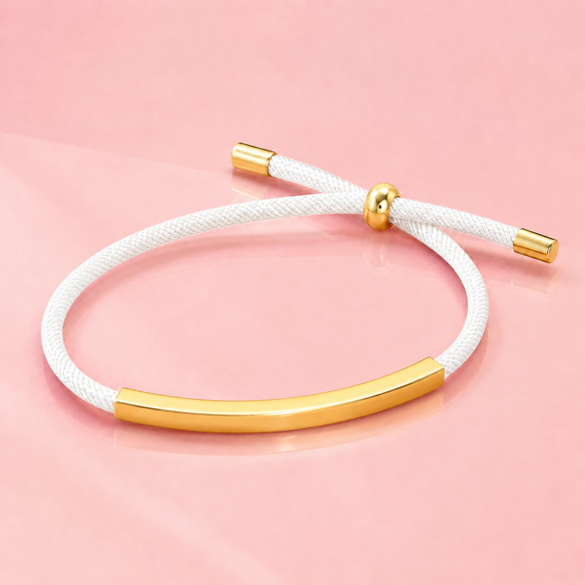 Pulsera con Barra Dorada✨