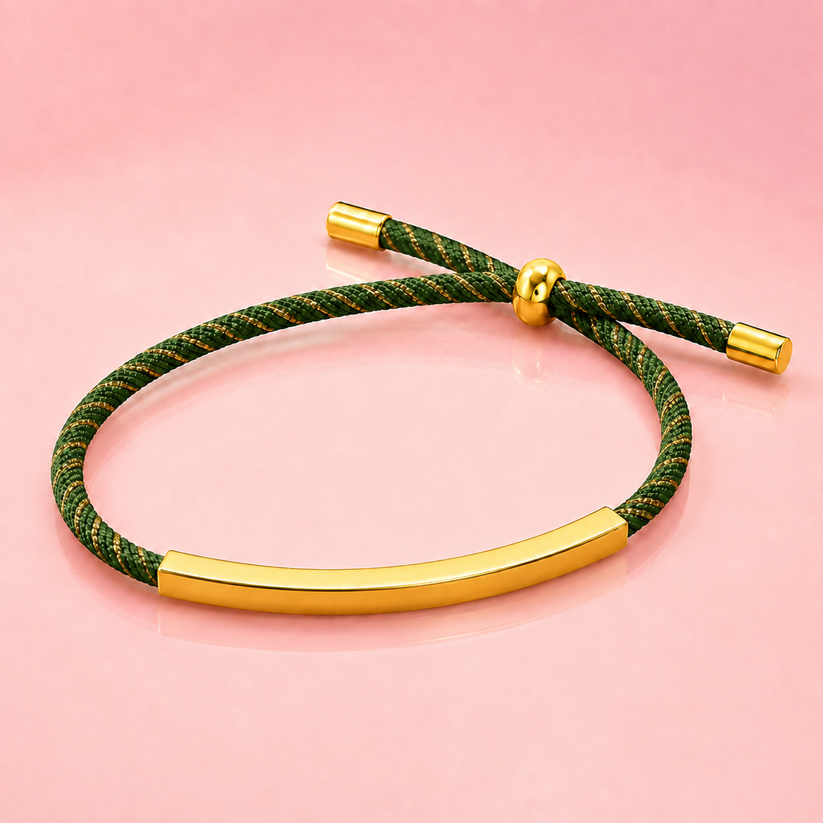 Pulsera con Barra Dorada✨