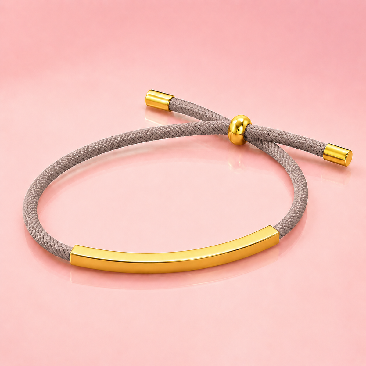 Pulsera con Barra Dorada✨