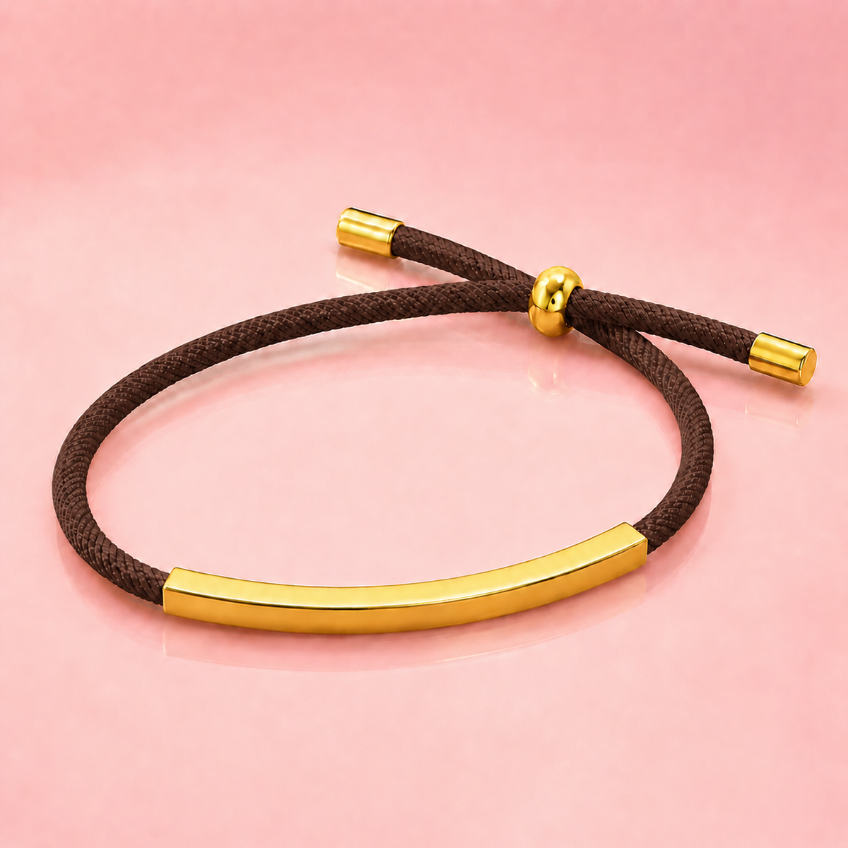 Pulsera con Barra Dorada✨
