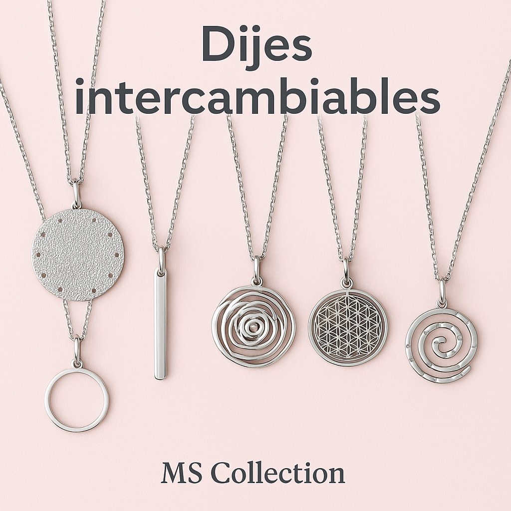 ✨ Collares de Acero Inoxidable Dorado & Plateado | Hechos a Mano 💎