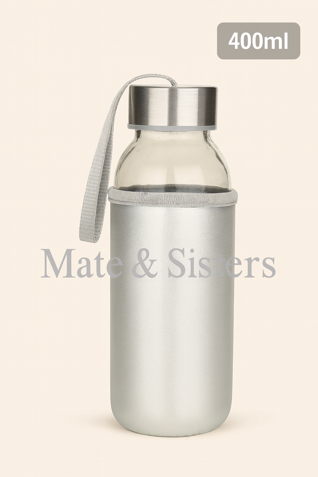 Botella de Cristal con Funda Brillante Enchantée · 300ml & 400ml