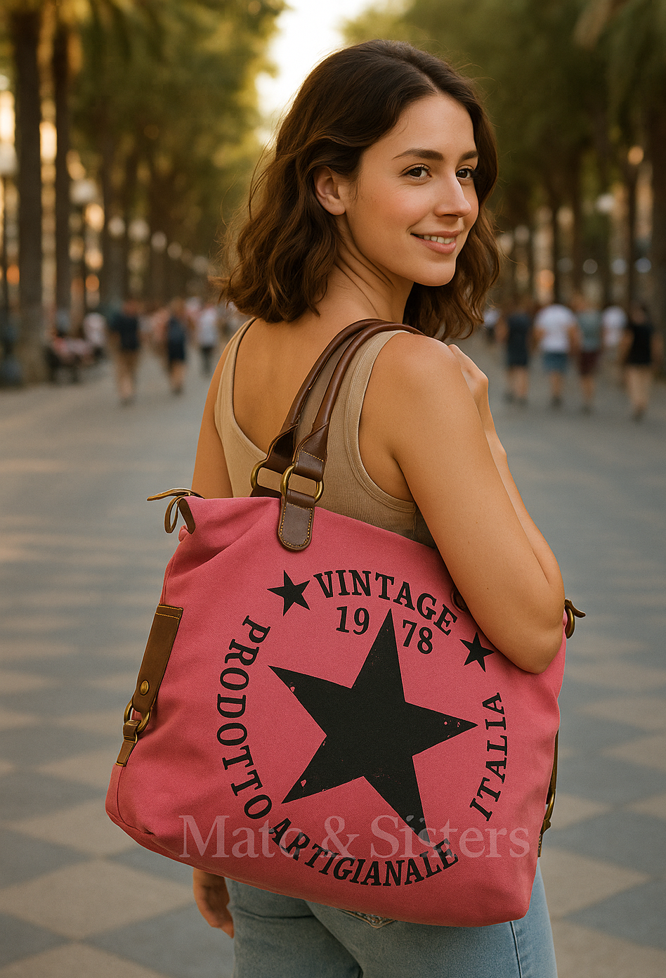 Bolso Vintage Artigianale – Estilo Italiano *245018